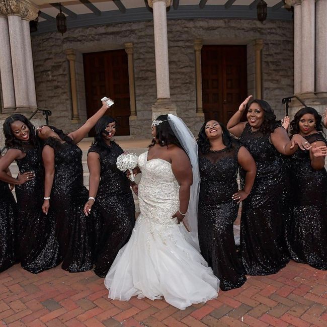 Favorite Black Bridesmaids Dresses? 1