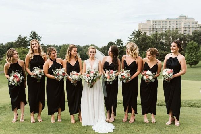 Favorite Black Bridesmaids Dresses? 2