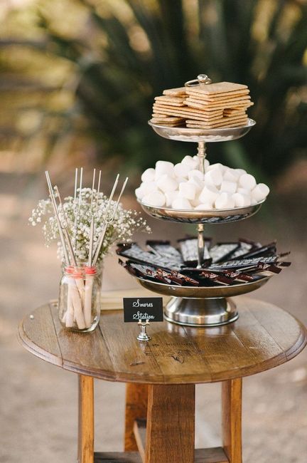 Smores Bar...anyone have pictures of theirs? 4