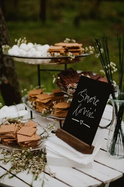 Smores Bar...anyone have pictures of theirs? 5