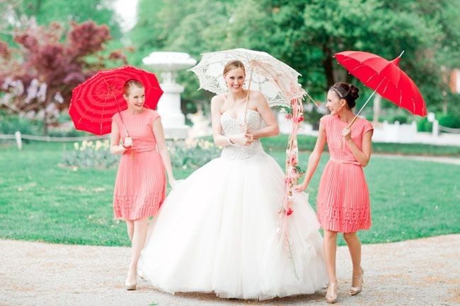 bridesmaid umbrealla