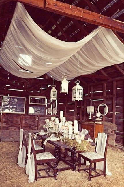 Ceiling draping 4