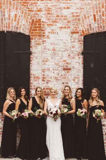 Black Bridemaids Dress 