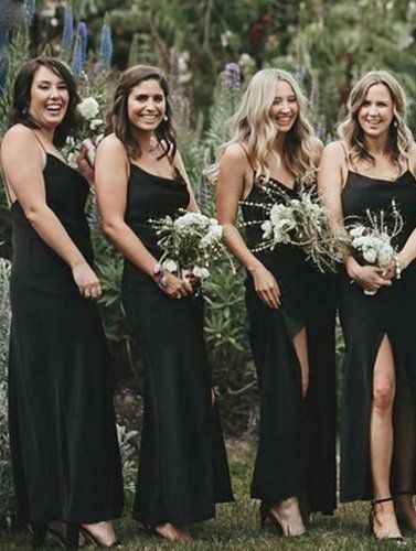 Black Bridemaids Dress 