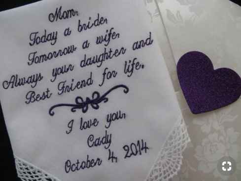 embroidered handkerchief