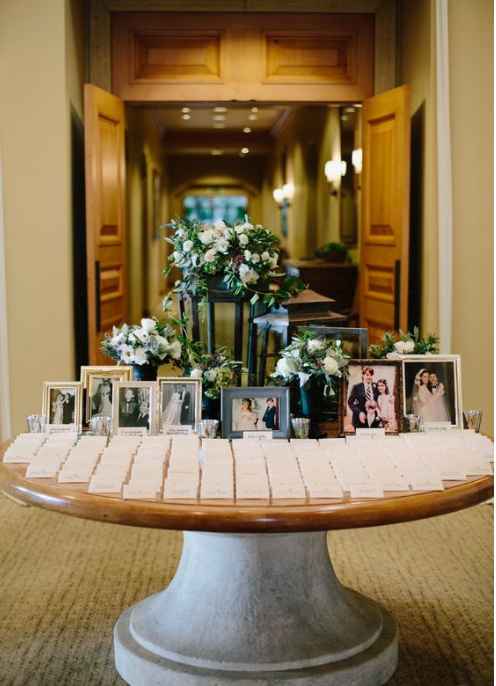 Place card table