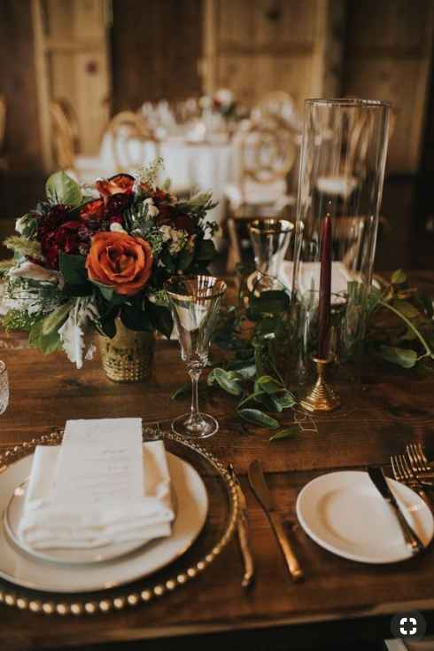 Burgundy TableSetting