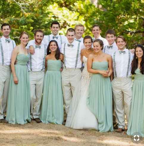 Rustic Wedding Party