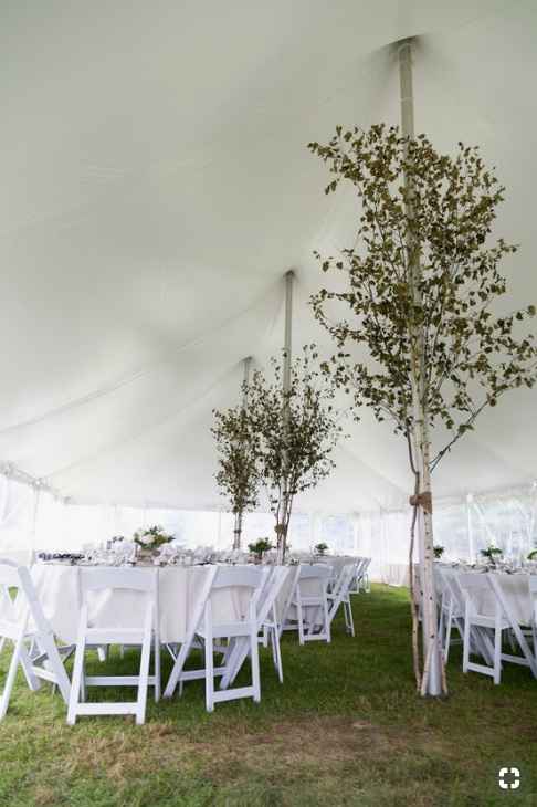 Tent Wedding Decor