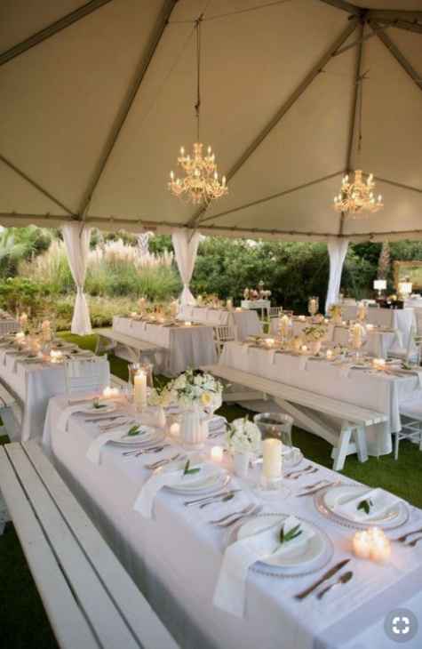 Tent Wedding Decor