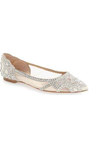Badgley Mischka Gigi Pointed Ivory