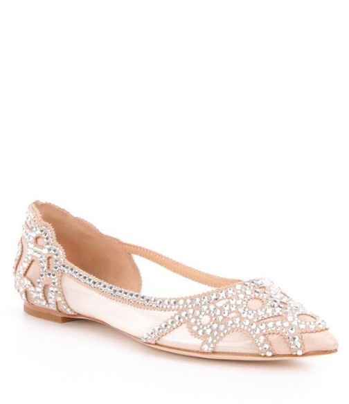 Badgley Mischka Gigi Pointed Latte