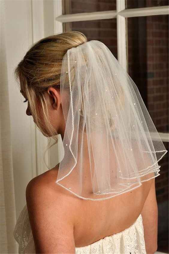 Blusher Length Veils