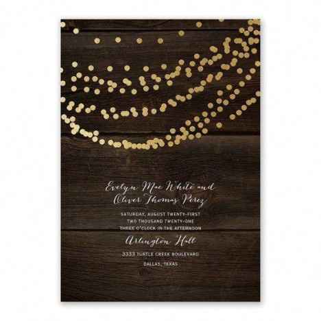 Country Chic Invites