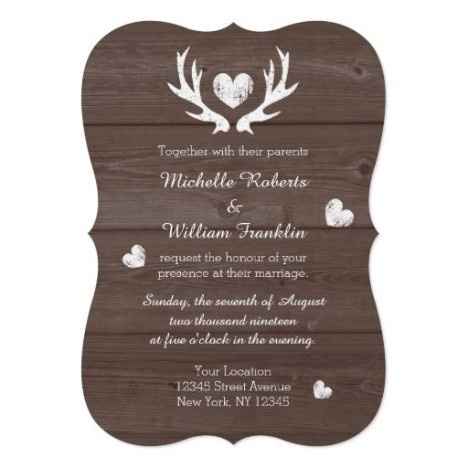 Country Chic Invites