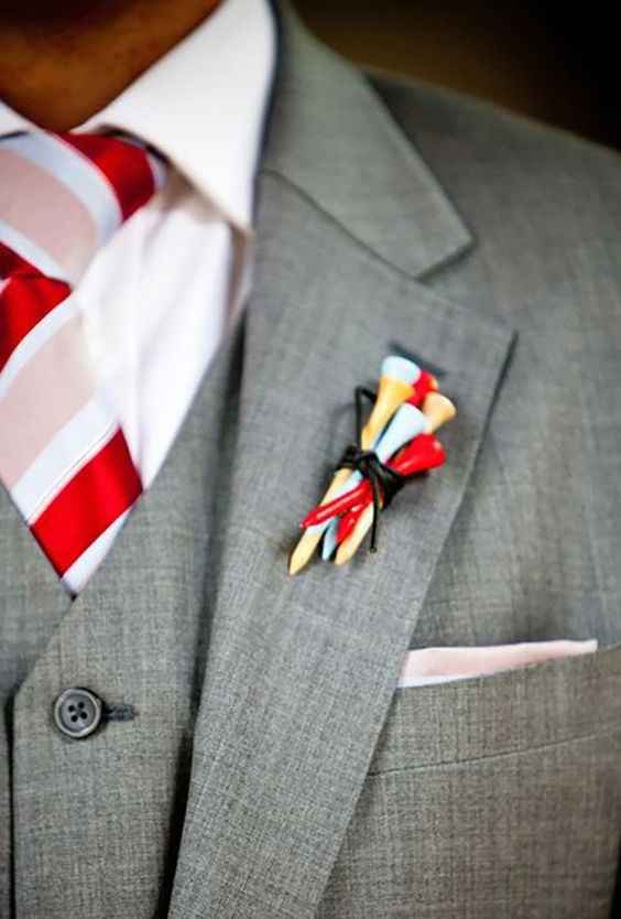 flower boutonniere alternatives