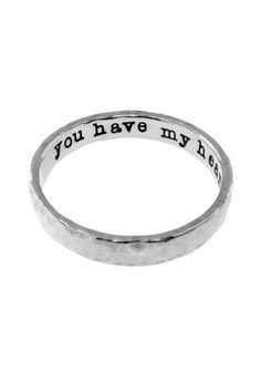 Engraved Ring