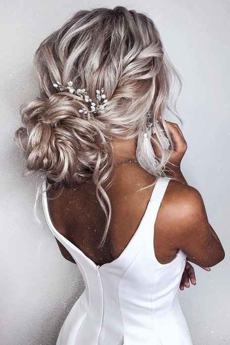 Bridal Bun Messy