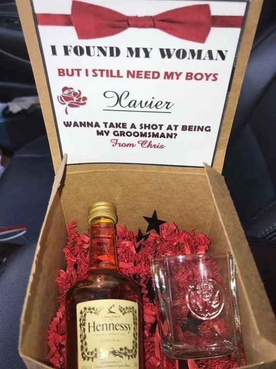 Groomsman Proposal Box