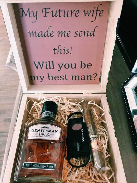 Groomsman Proposal Box