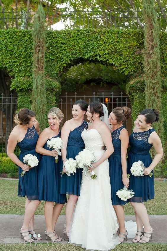 Marine Blue David's Bridal