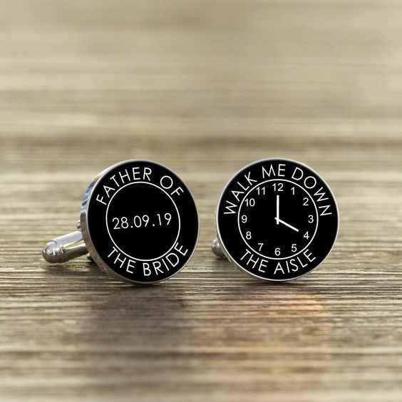 Cuff Links Father of Bride