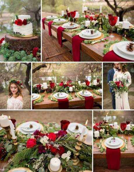 Christmas Wedding Decor Inspiration