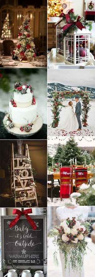 Christmas Wedding Decor Inspiration