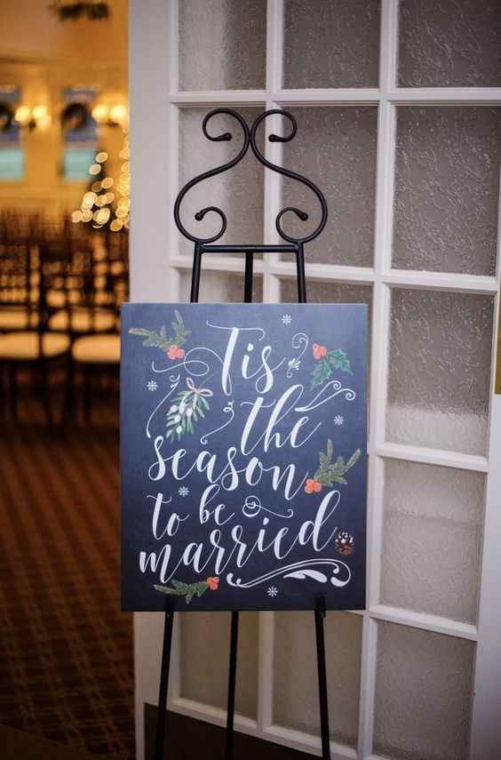 Christmas Wedding Decor Inspiration
