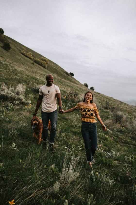 Casual Engagement Shoot Outfit