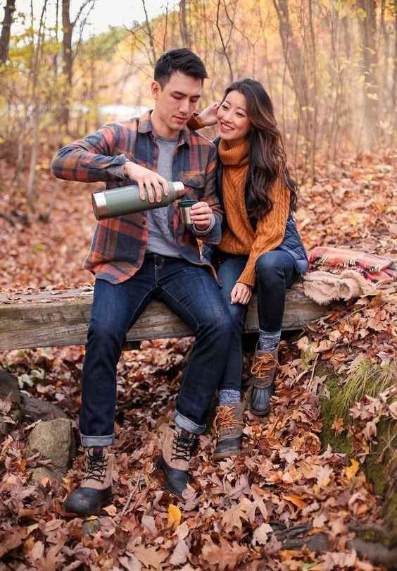 Casual Engagement Shoot Outfit