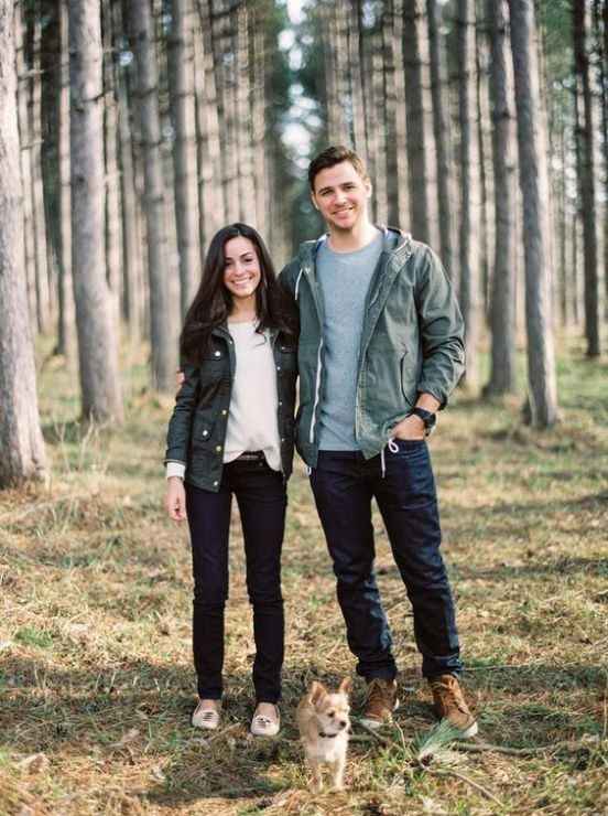 Casual Engagement Shoot Outfit