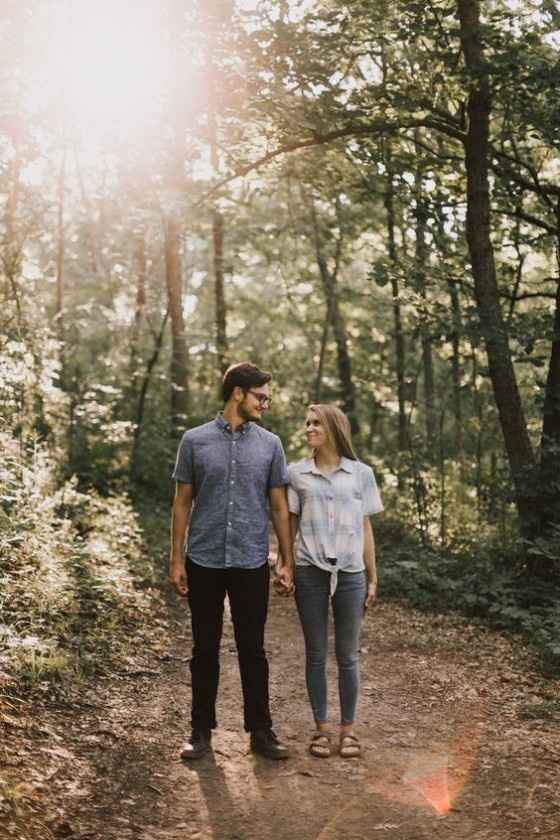 Casual Engagement Shoot Outfit