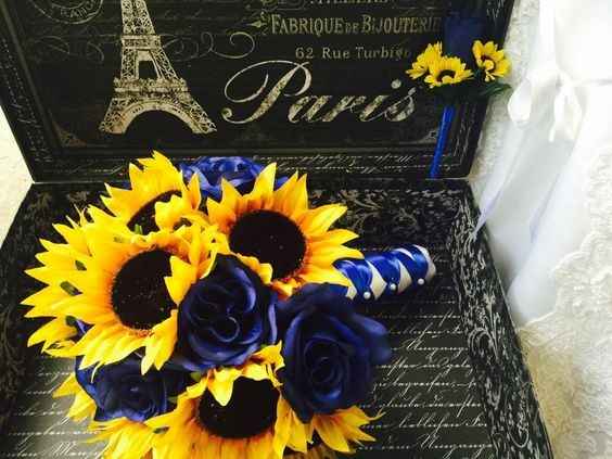 Sunflower Bridal Bouquet