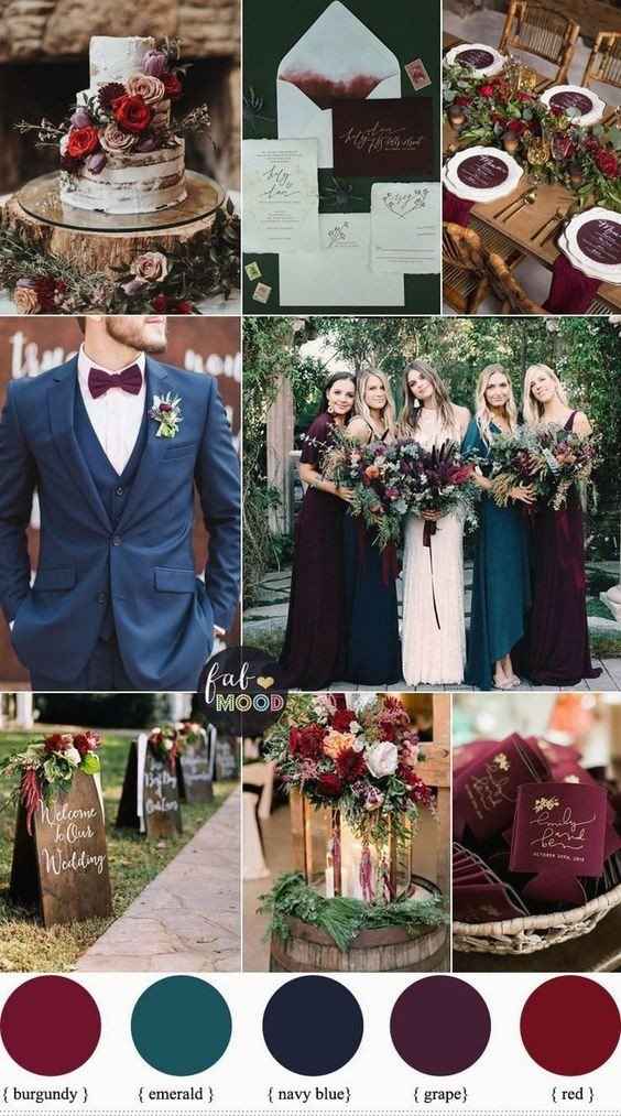 Moody Spring Color Palette Jewel Tones