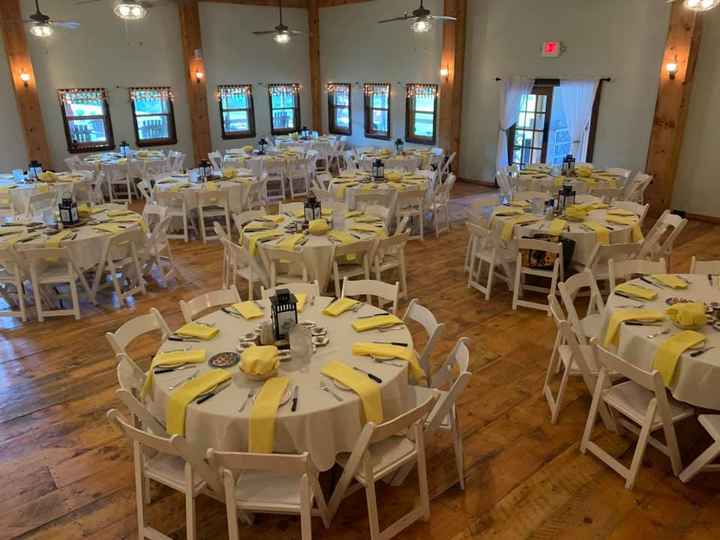 Tablecloth/napkin Color Ideas? - 1