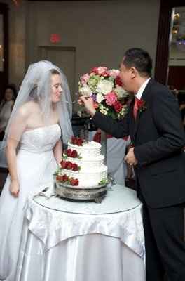 Average price of a two-tier wedding cake?
