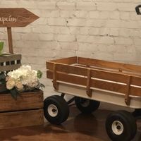 Flower Girl Wedding Wagon - 1