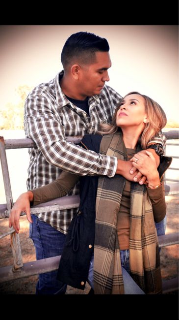 Admidst the Covid-19 panic, post your favorite picture from your engagement shoot. 14