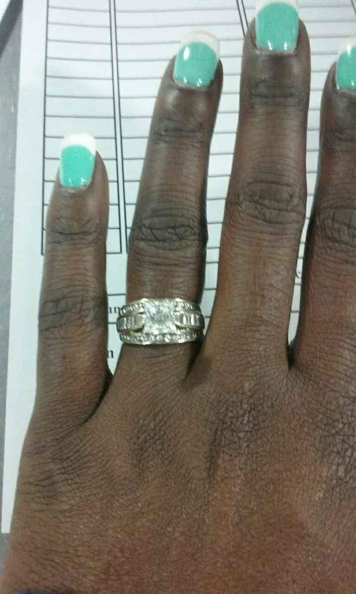 Which ring to wear on my wedding day.