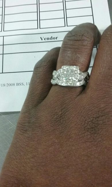 Which ring to wear on my wedding day.