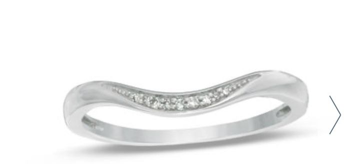 Finding a wedding band with a matching shape 6
