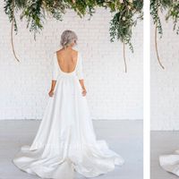 Non-lace wedding dress? - 1