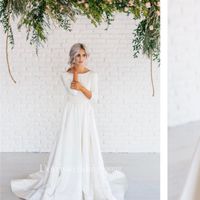 Non-lace wedding dress? - 2