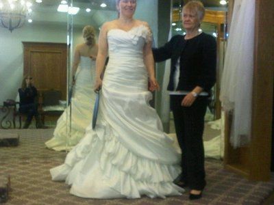Show off your dress's ladies.