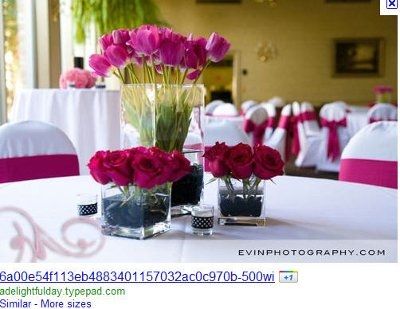 Can not find pictures for fuschia centerpieces!!! ughhhhh