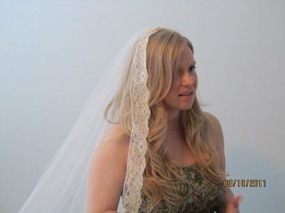 Are you wearing a veil?