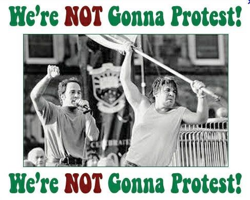 NWR - anyone know the laws to protesting???