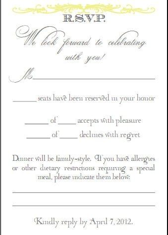 RSVP help