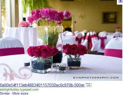 Can not find pictures for fuschia centerpieces!!! ughhhhh